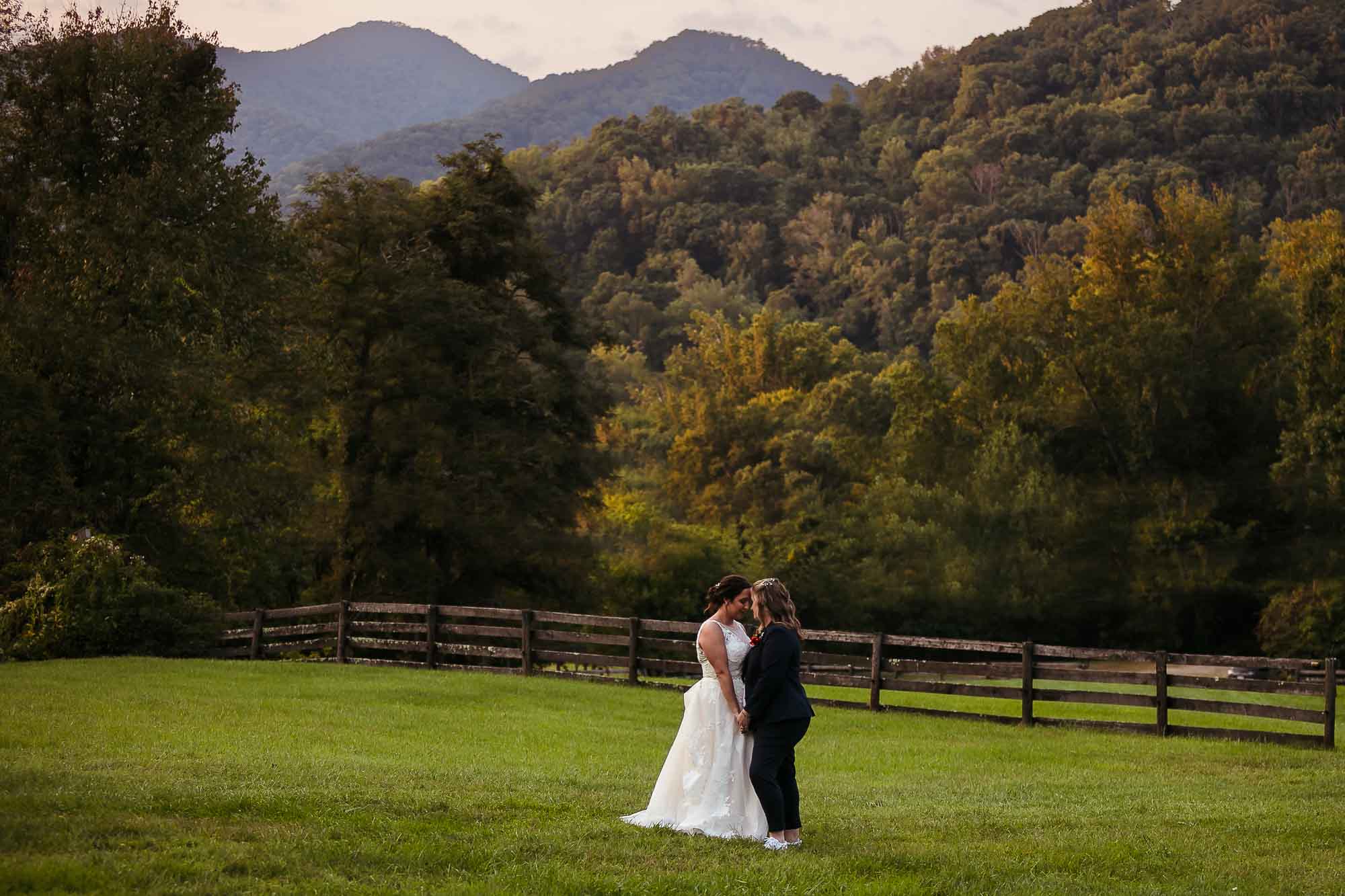 Asheville wedding photographer
